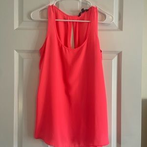 Express Size Medium Coral/Pink Top